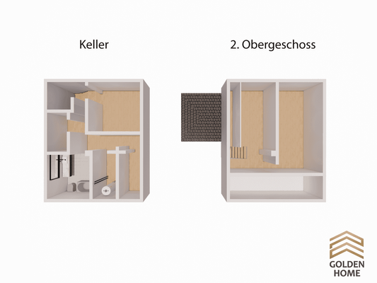 Keller + 2. Obergeschoss