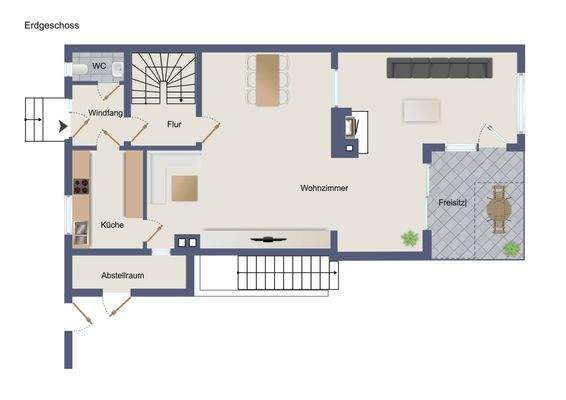 Grundriss Erdgeschoss