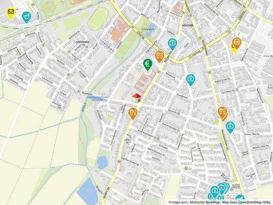Geolyzer Kartenausschnitt