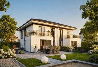 Modernes Familienhaus
