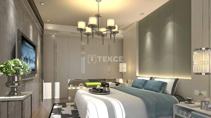 Apartments 900 Meters from the Coastline in Beşiktaş Istanbul