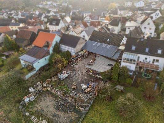 Luftaufnahme Grundstück