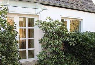 Frontfassade Eingangsbereich