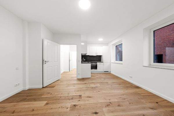 Wohn-/ Schlafzimmer mit Küche