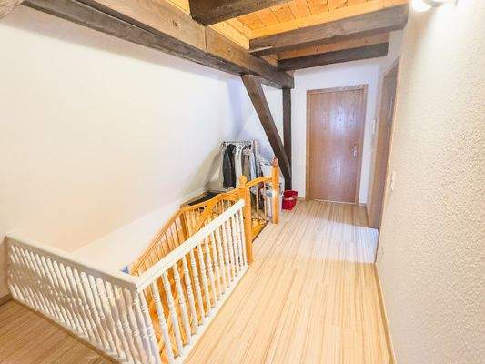 Der obere Flur von der anderen Seite