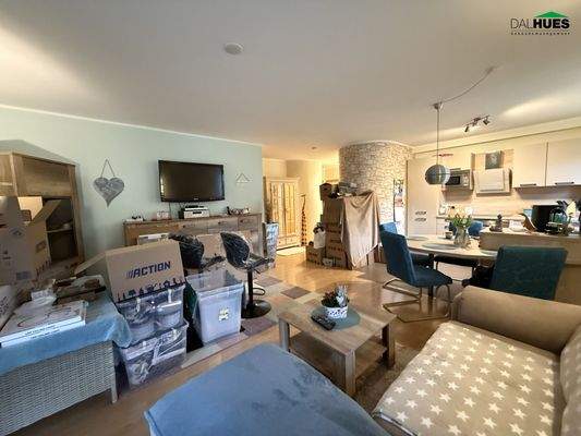 Wohn-Esszimm - Küche