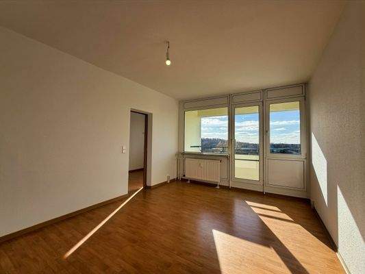 Wohnzimmer mit SüdWest-Ausrichtung