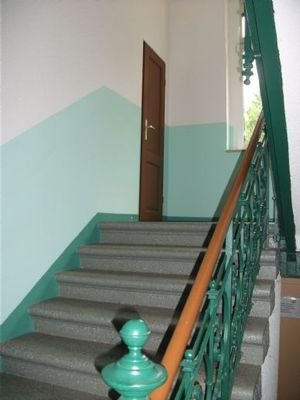 Treppenhaus mit Abstellraum