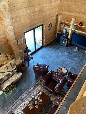 Blick von der Dachgalerie