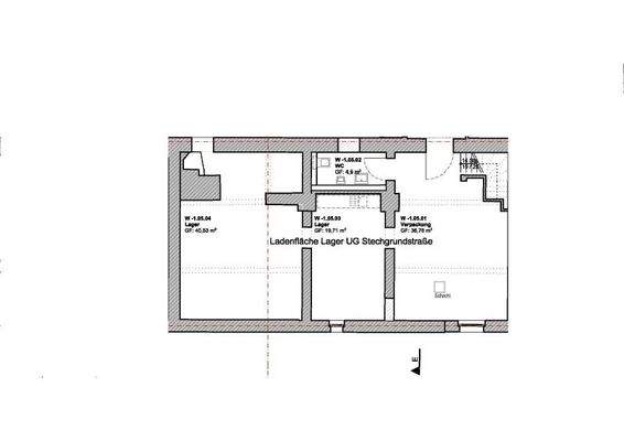 Grundriss Untergeschoss