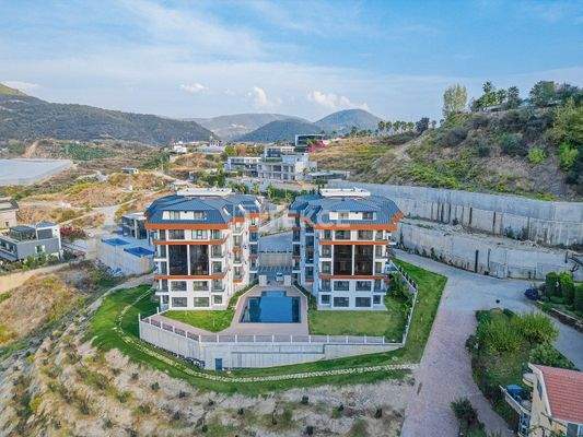 Apartments with Hotel Facilities in Alanya Kargıcak
