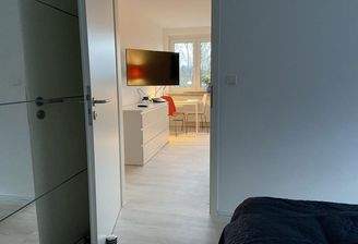 Blick ins Wohnzimmer  