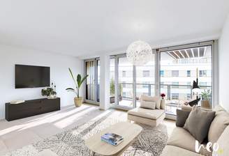 Lichtdurchfluteter Wohnbereich