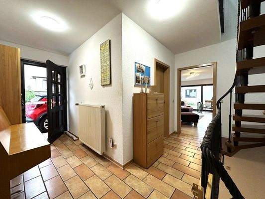 Dielenbereich und Treppenhaus