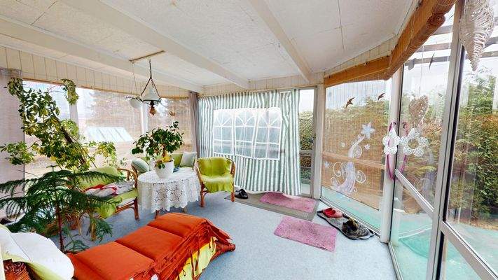 Wintergarten im Erdgeschoss