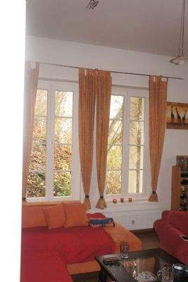 Blick in das Wohnzimmer