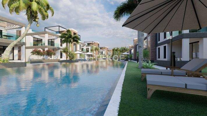 Sea View Apartments for Sale in North Cyprus İskele