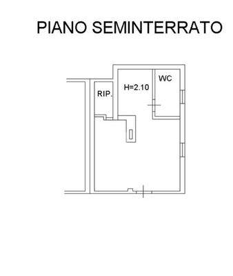 Planimetria Piano Seminterrato