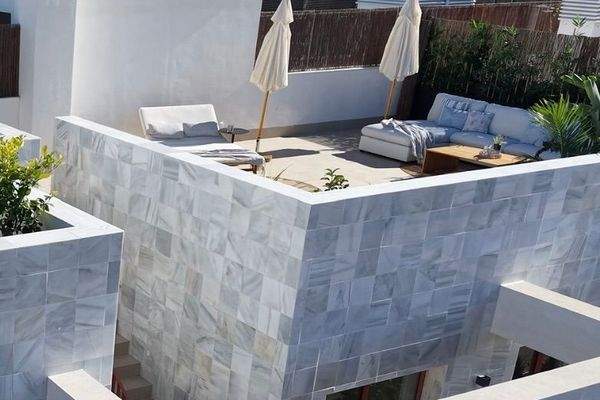 Eine von 2 Dachterrassen