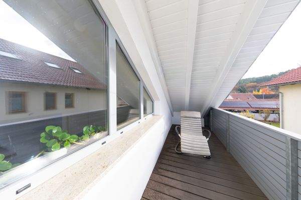 Loggia / Balkon im Obergeschoss 