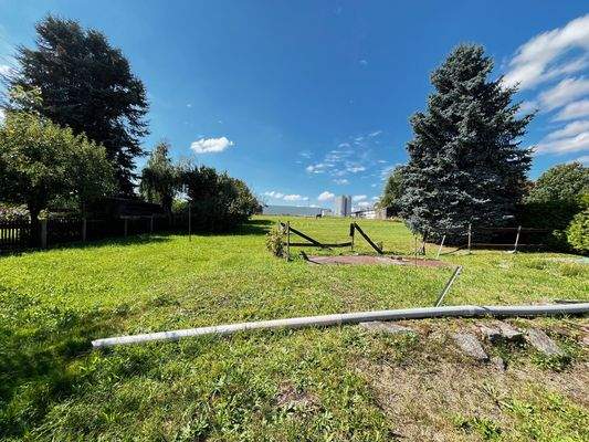 Grundstücksbereich hinter dem Haus