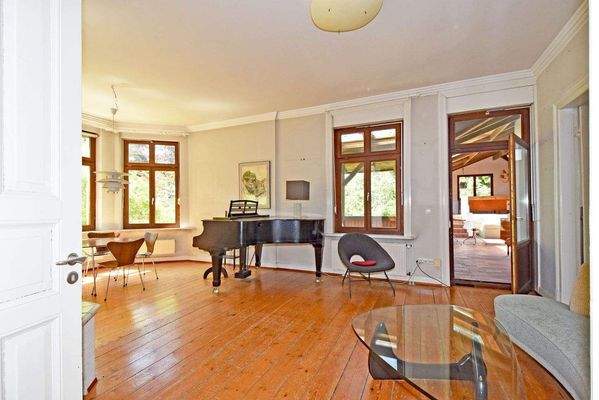 Blick in den Wohnbereich