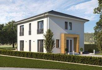 Moderne Stadtvilla mit großem Garten