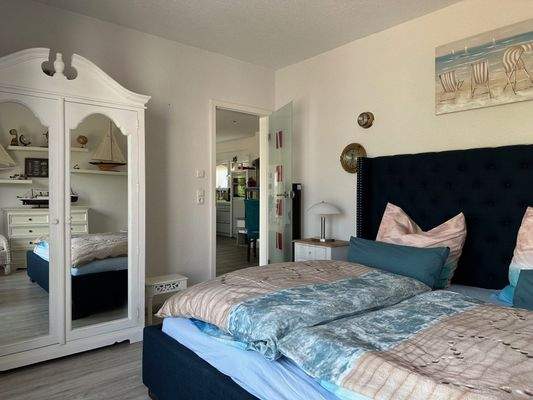 Schlafzimmer - Ferienwohnung im OG 