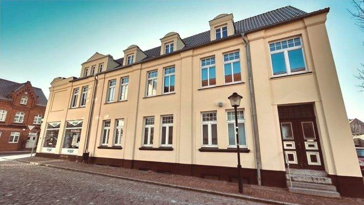 seitliche Gebäudeansicht