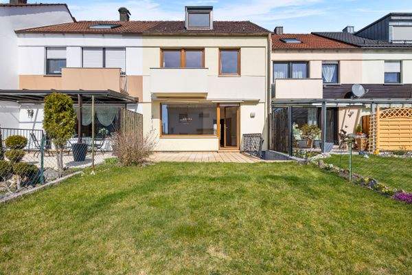 Blick auf die Terrasse