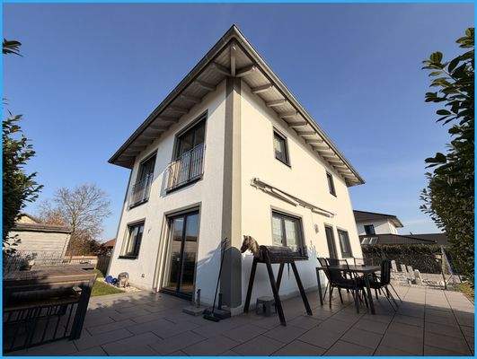 geschützte Terrasse