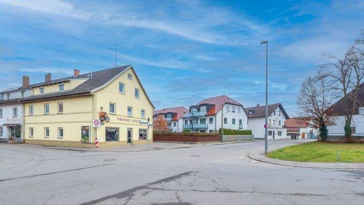 Blick von der Straße