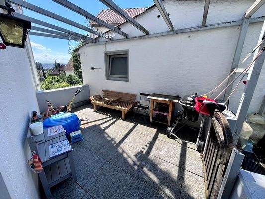 Terrasse der EG-Wohnung