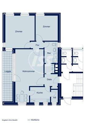 Grundriss Erdgeschoss Wohnung 34