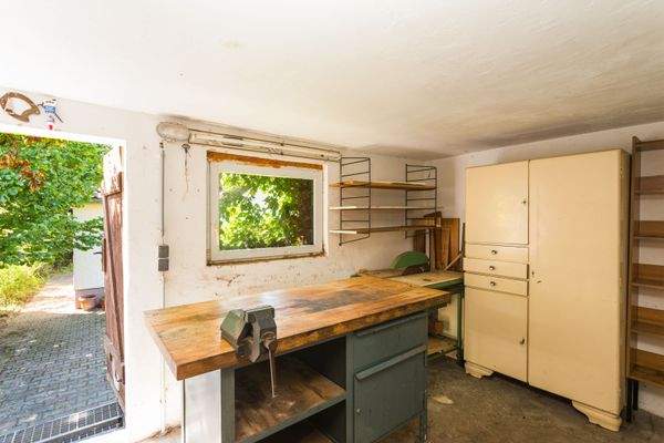 Werkstatt in Nebengelass