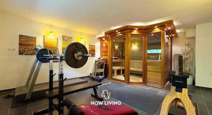 Fitnessraum + Sauna KG