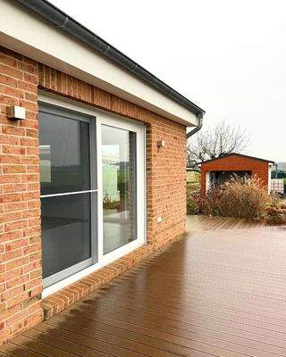 Ostseite Terasse Richtung Norden