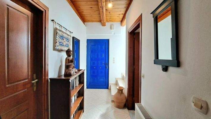 Ferienhaus mit 2 Schlafzimmern und atemberaubender Aussicht in Plaka