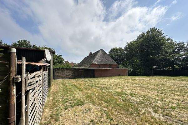 Garten mit Ansicht von Westen