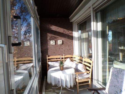 Geschlossener Balkon