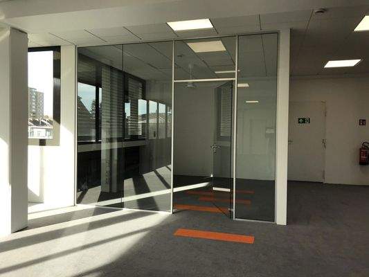 Glastrennwand Einzelbüro