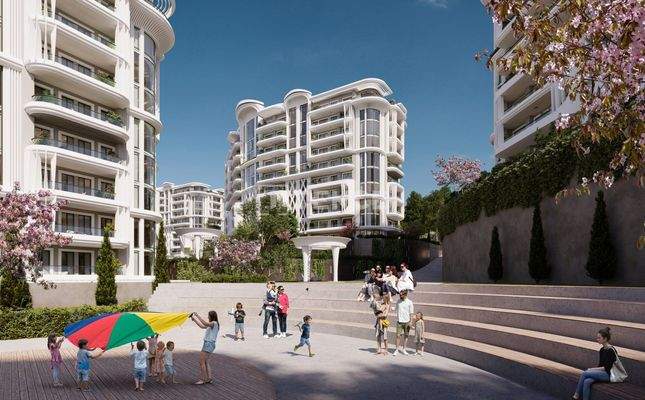 Flats for Sale in Kocaeli Izmit with Balconies and Terraces