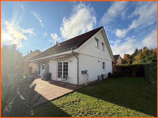 Ansicht Terasse und Garten