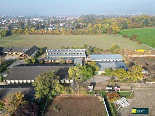 Blick auf Turnierboxen