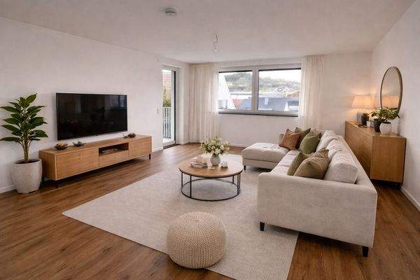 Wohnzimmer mit Homestaging