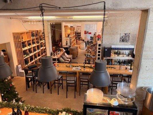 Blick in das Erdgeschoss