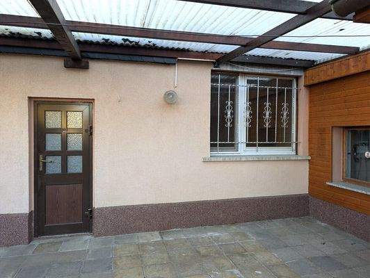 hinterer Hauseingang