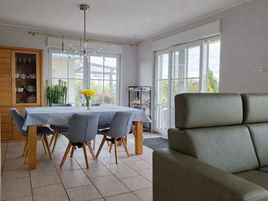 Blick in den Essbereich