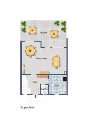 Grundriss Erdgeschoss