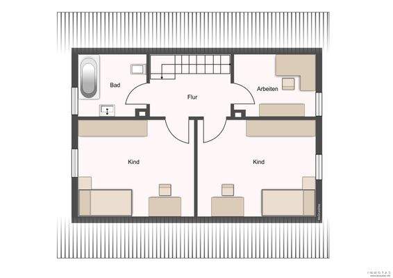 Grundriss Dachgeschoss